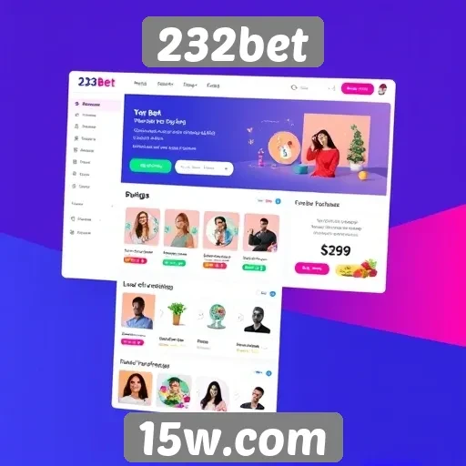 Interface do 232bet é amigável para novos usuários